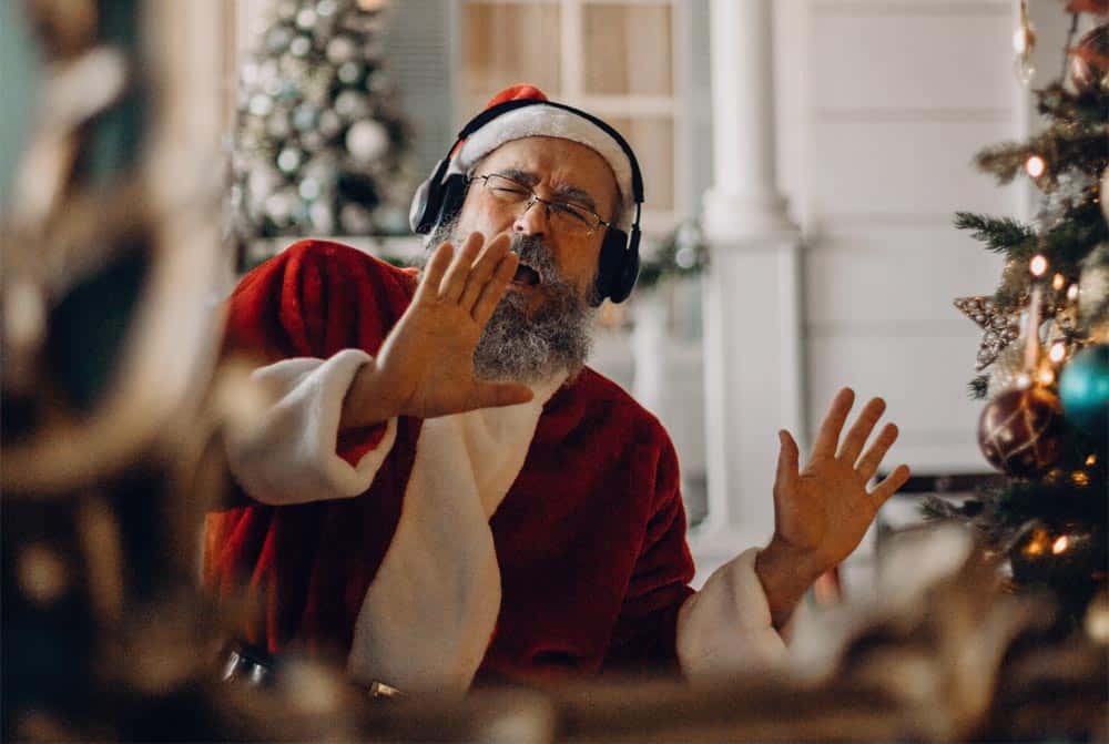 Kerst DJ Santa is de beste DJ voor je kerstborrel en kerstfeest