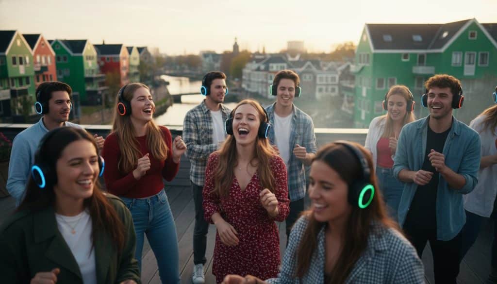 Silent disco koptelefoons huren in 2026: De complete gids voor een onvergetelijk feest