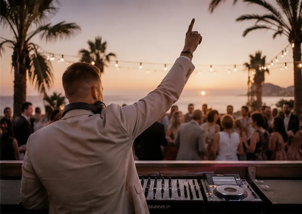Nederlandse Bruiloft DJ in Valencia spanje buitenland boeken